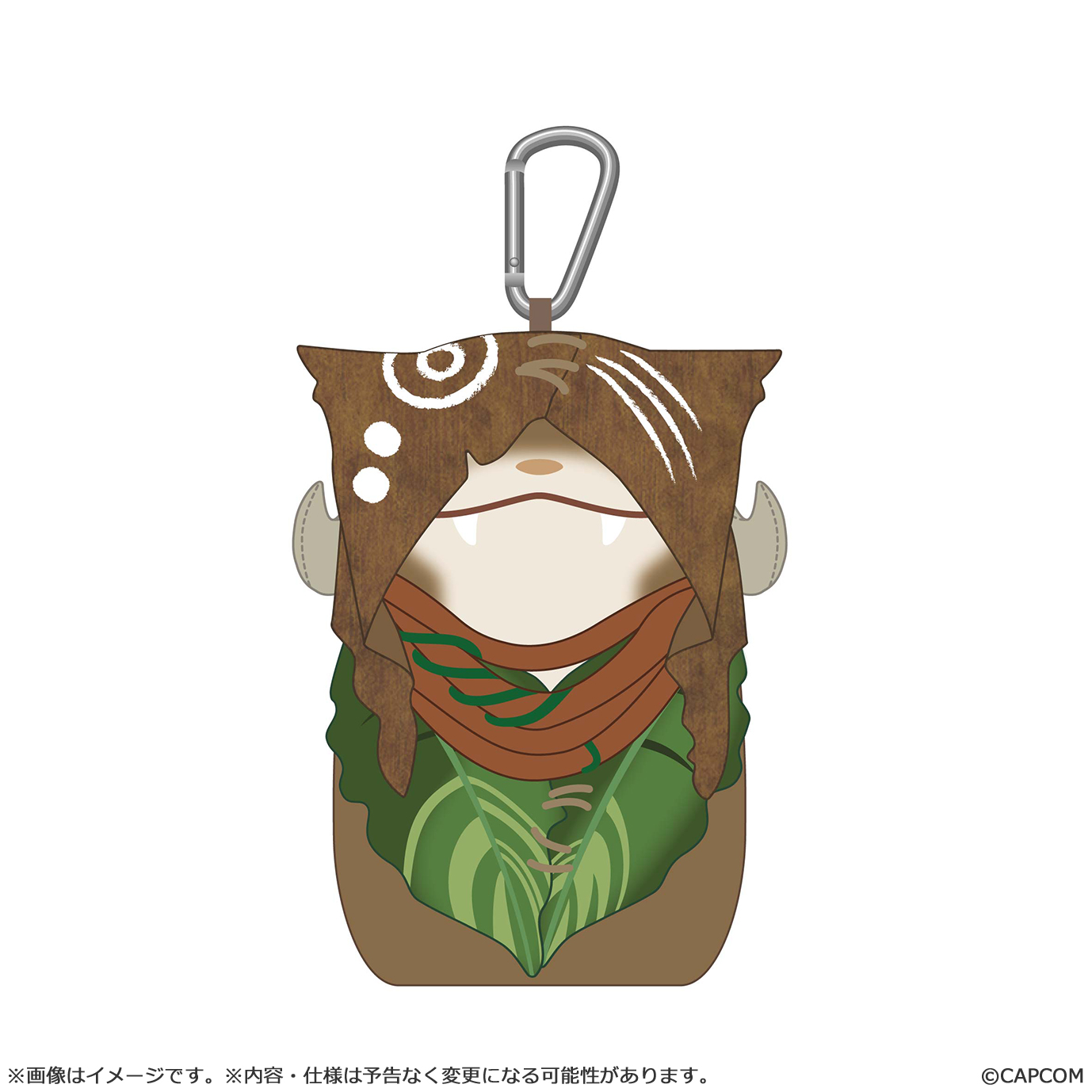 "Monster Hunter Wilds" Wudwud Plush Pouch