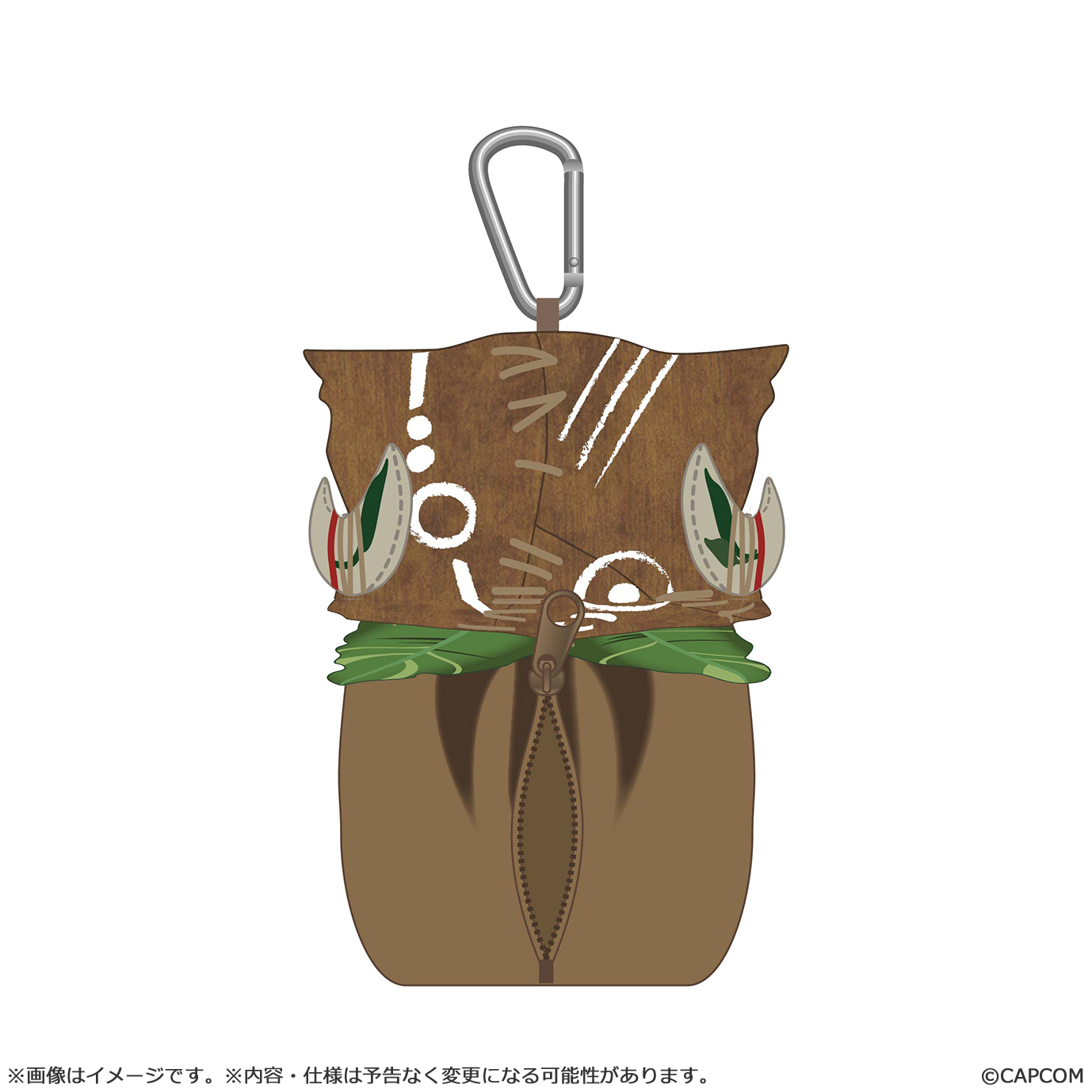 "Monster Hunter Wilds" Wudwud Plush Pouch