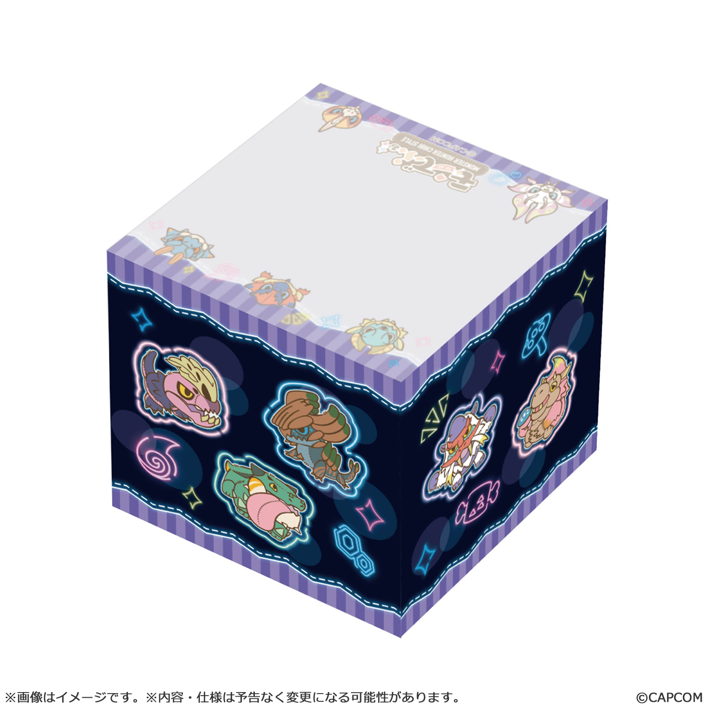 "Monster Hunter" MonDefo Block Memo Neon Theme