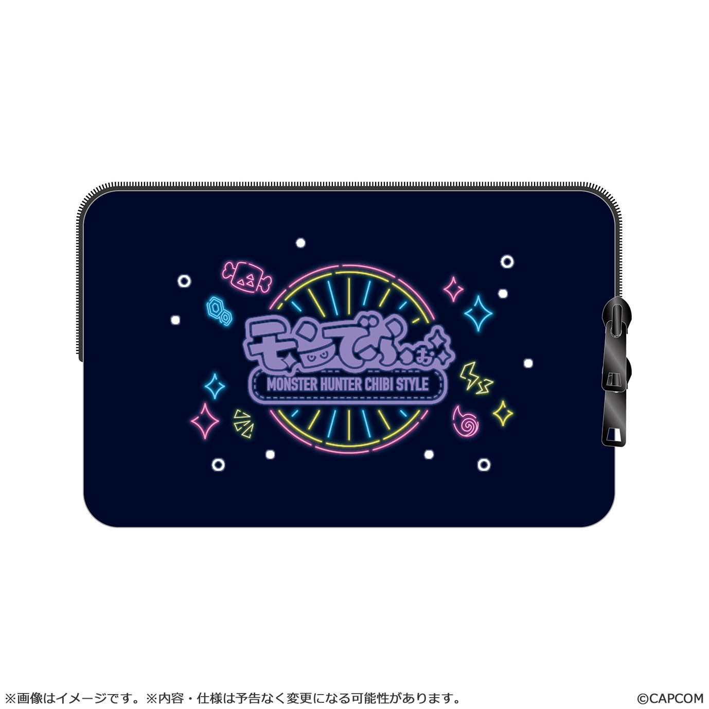 "Monster Hunter" MonDefo Pouch Neon Theme