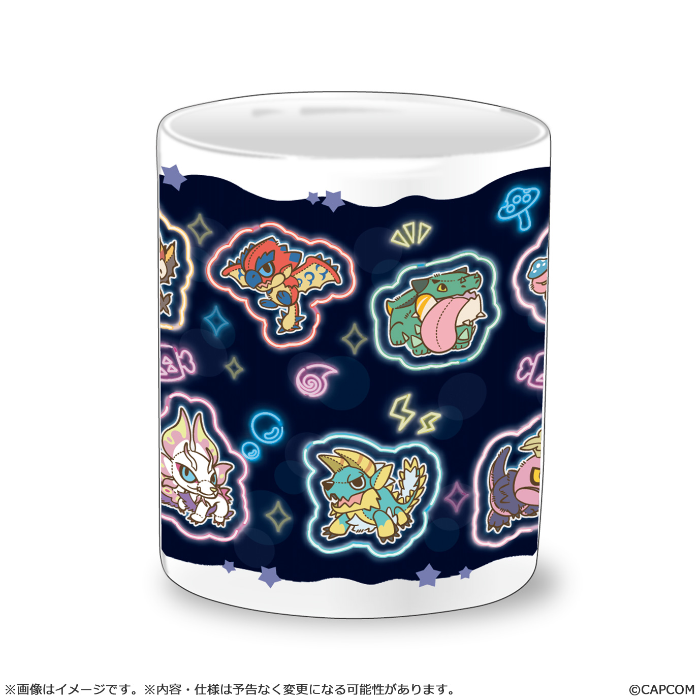 "Monster Hunter" MonDefo Mug Neon Theme