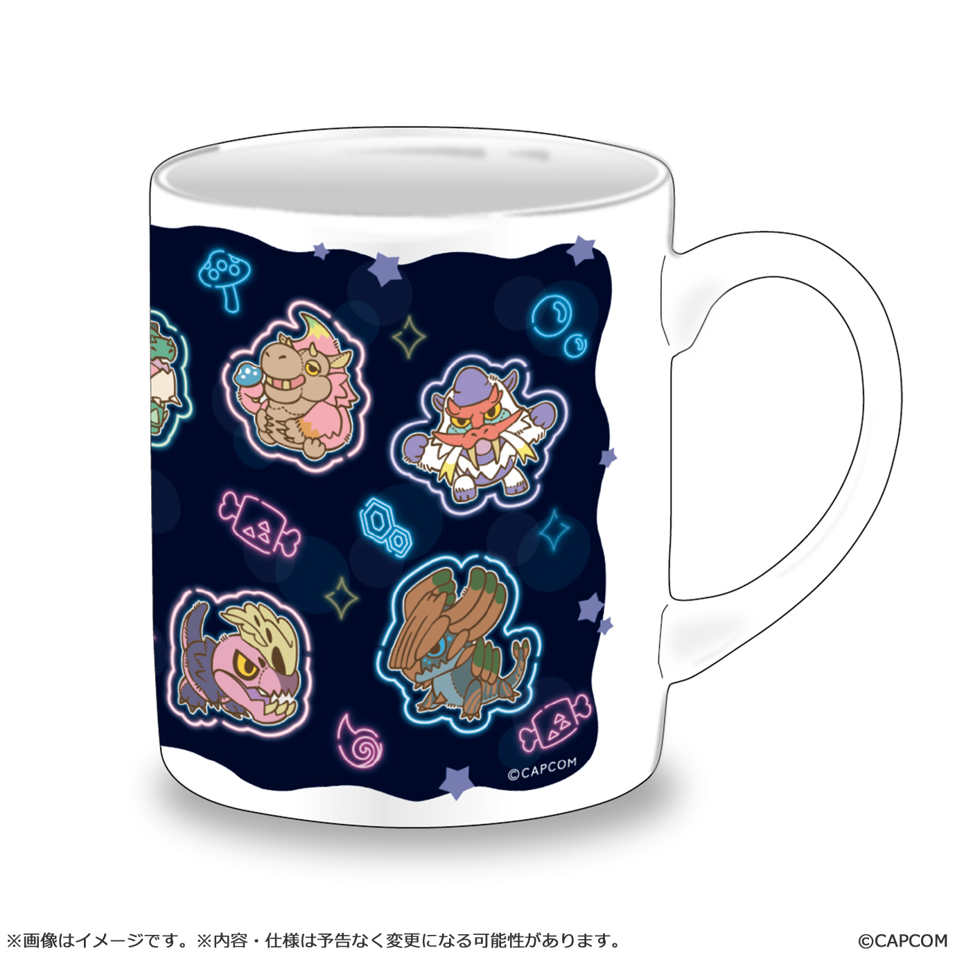 "Monster Hunter" MonDefo Mug Neon Theme