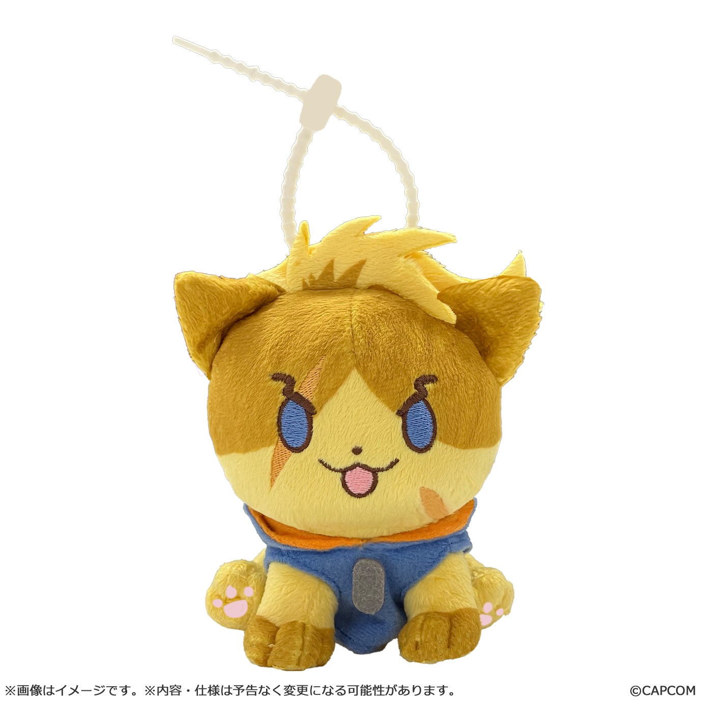 "Street Fighter 6" NECO! Mascot Key Chain Nicky (Luke)