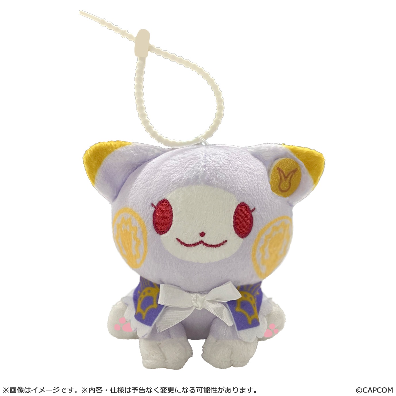 "Street Fighter 6" NECO! Mascot Key Chain Monya (Ingrid)