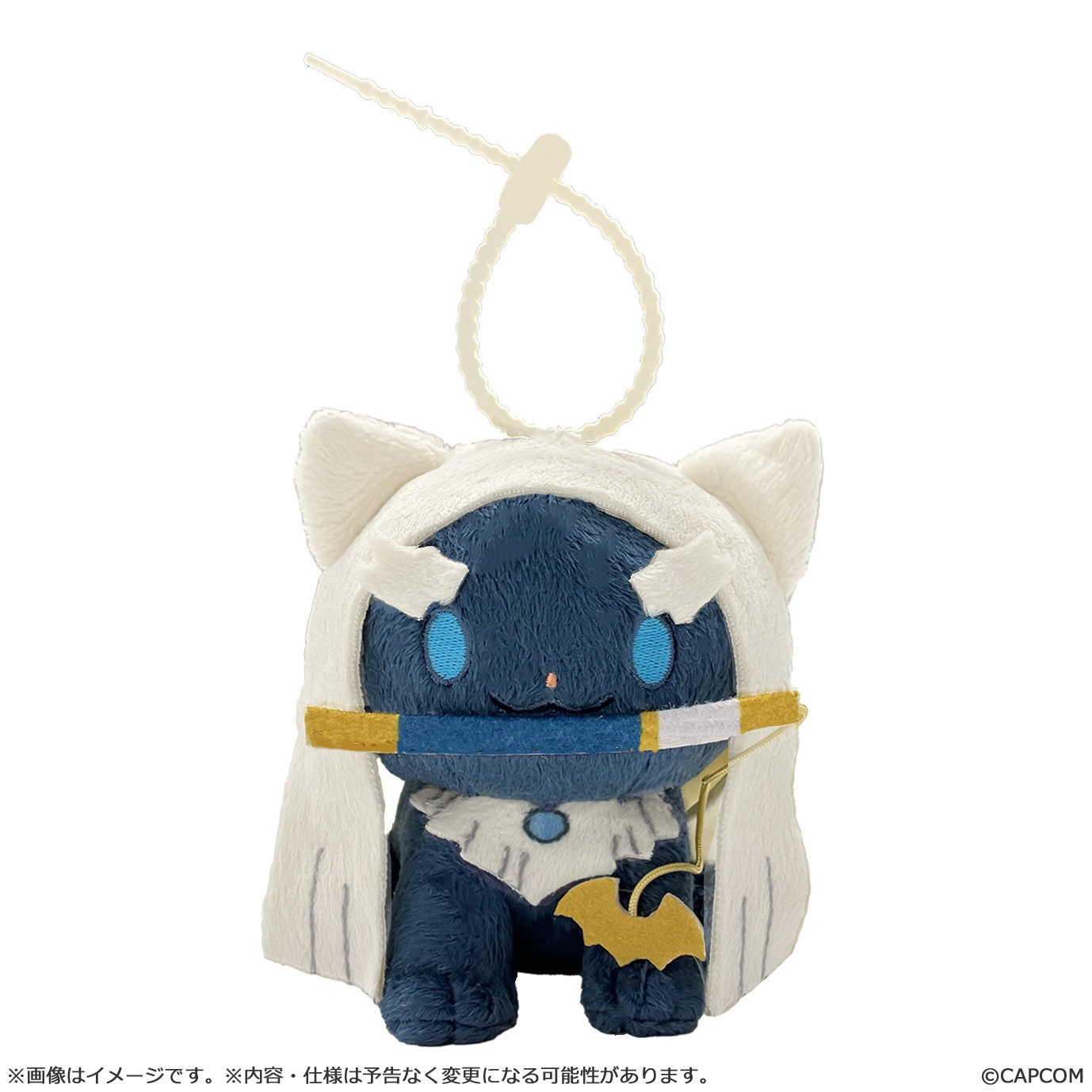 "Street Fighter 6" NECO! Mascot Key Chain Fugashisky (JP)