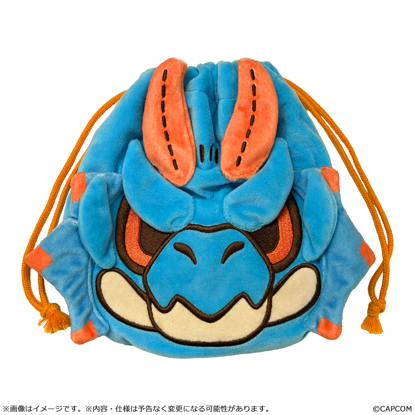 "Monster Hunter" MonDefo Kinchaku Pouch Lagiacrus