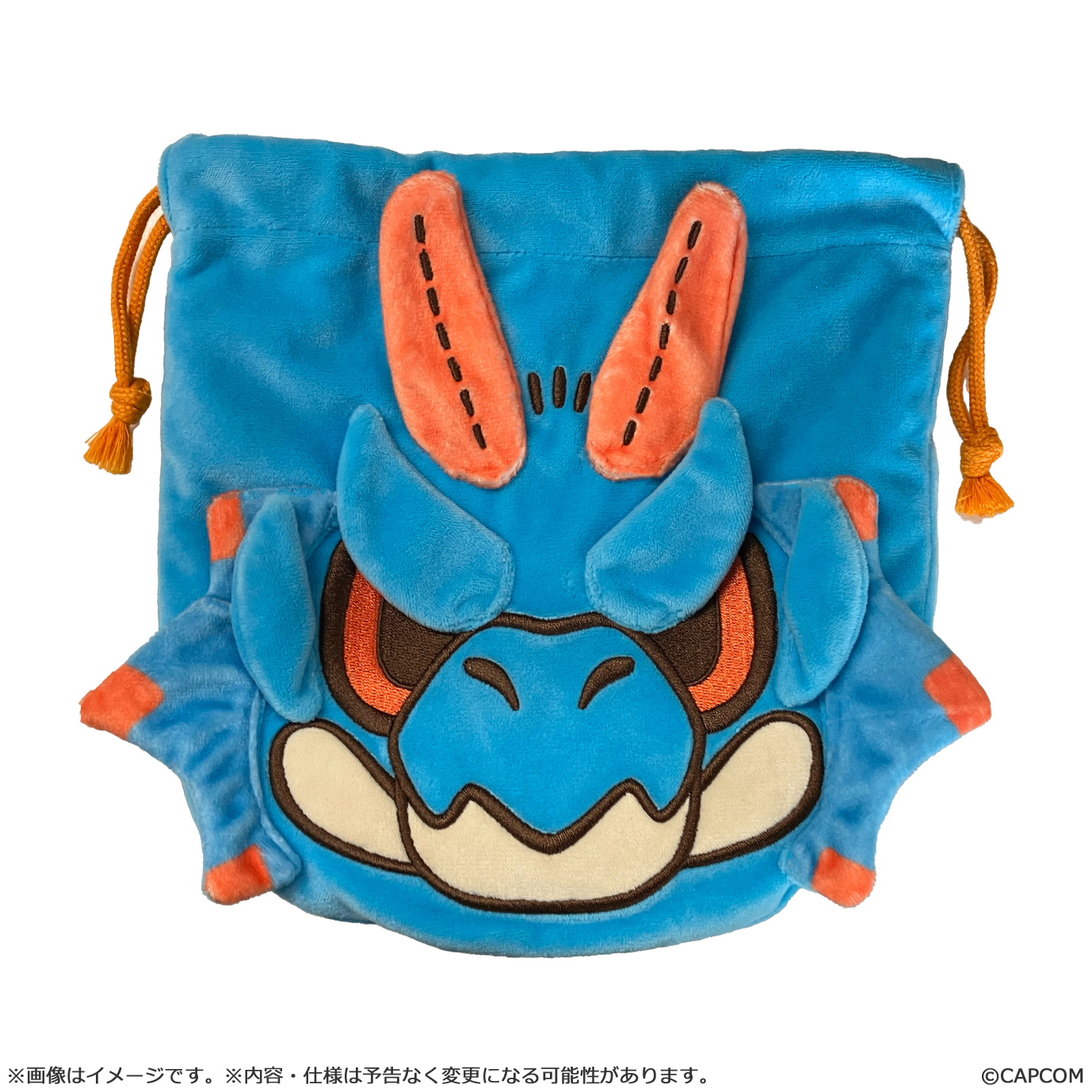 "Monster Hunter" MonDefo Kinchaku Pouch Lagiacrus