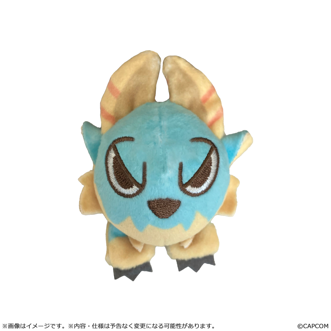 "Monster Hunter" MonDefo Plush Badge Zinogre