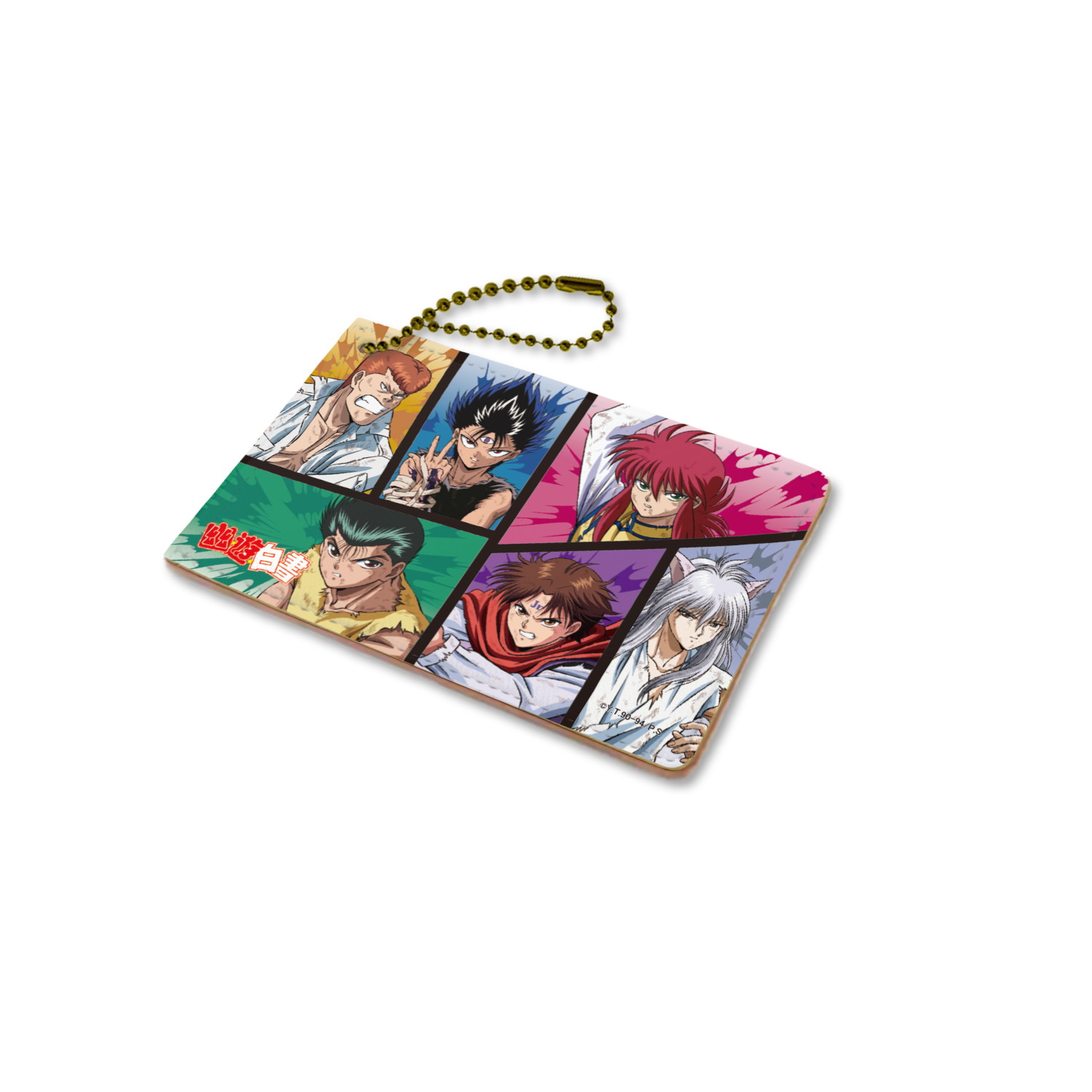 Chara Pass Case "YuYu Hakusho" 06 Panel Layout Design