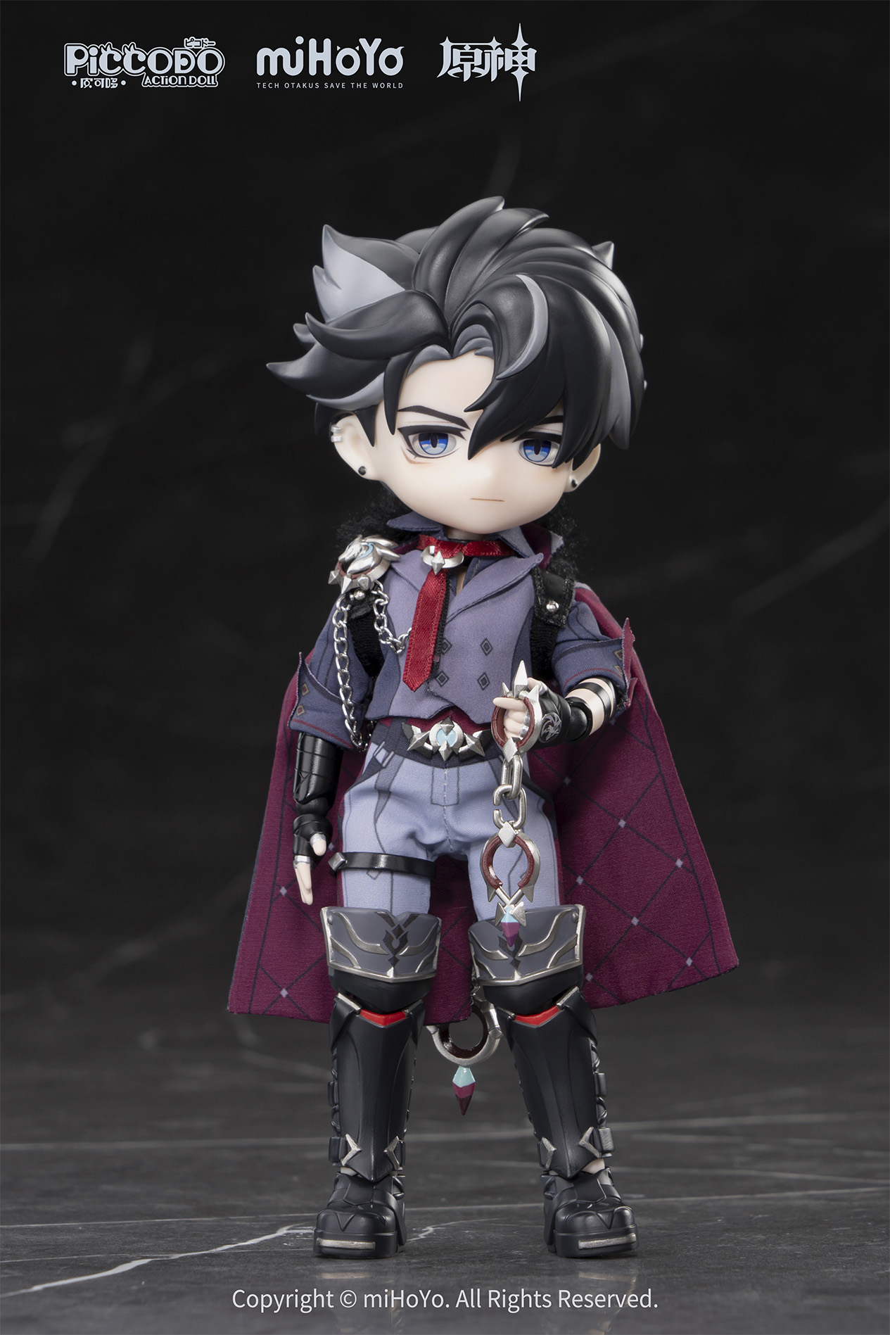 PICCODO ACTION DOLL X "GENSHIN IMPACT" WRIOTHESLEY DEFORMED DOLL