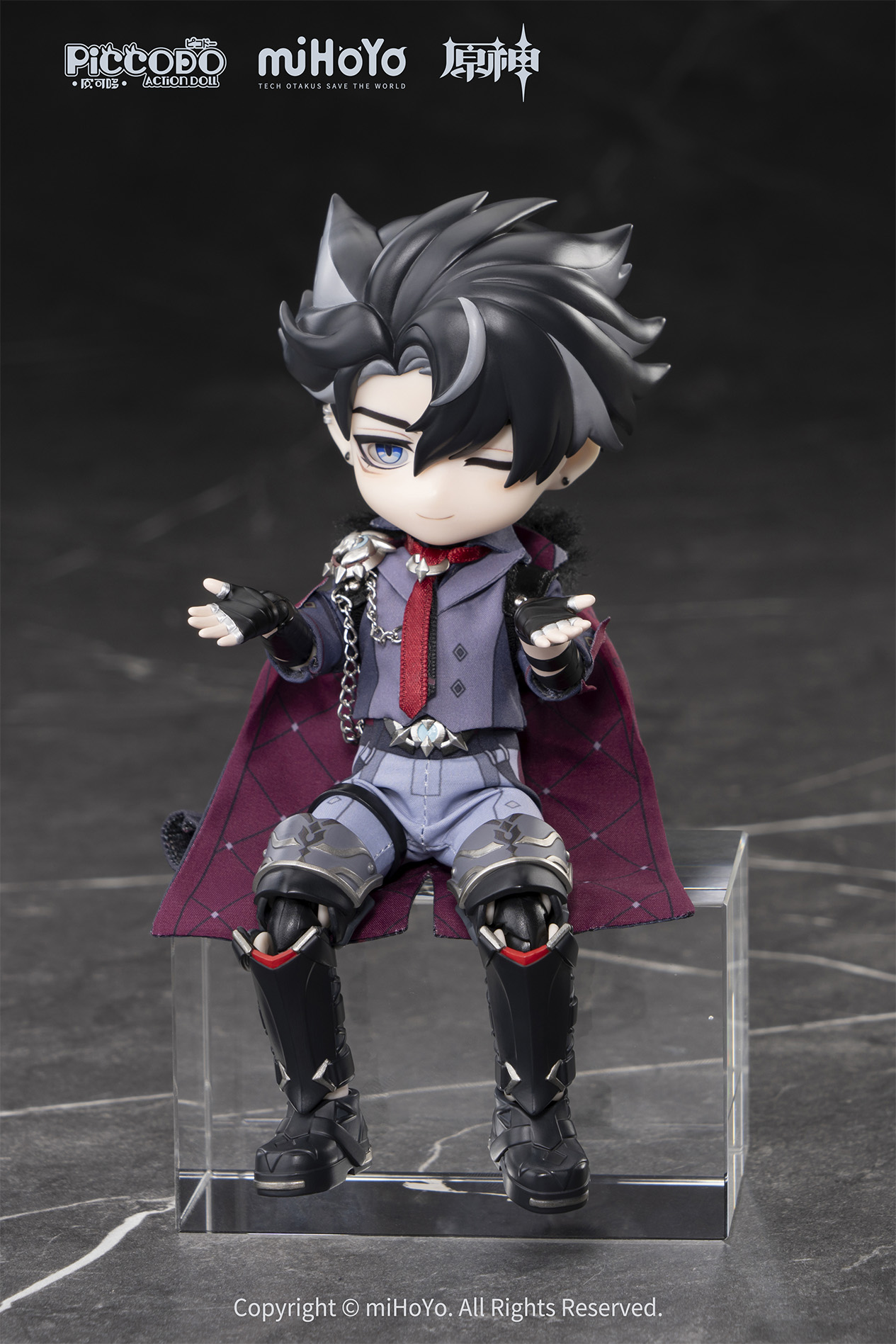 PICCODO ACTION DOLL X "GENSHIN IMPACT" WRIOTHESLEY DEFORMED DOLL