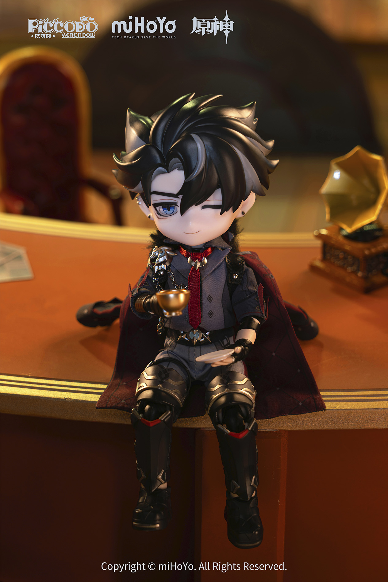 PICCODO ACTION DOLL X "GENSHIN IMPACT" WRIOTHESLEY DEFORMED DOLL