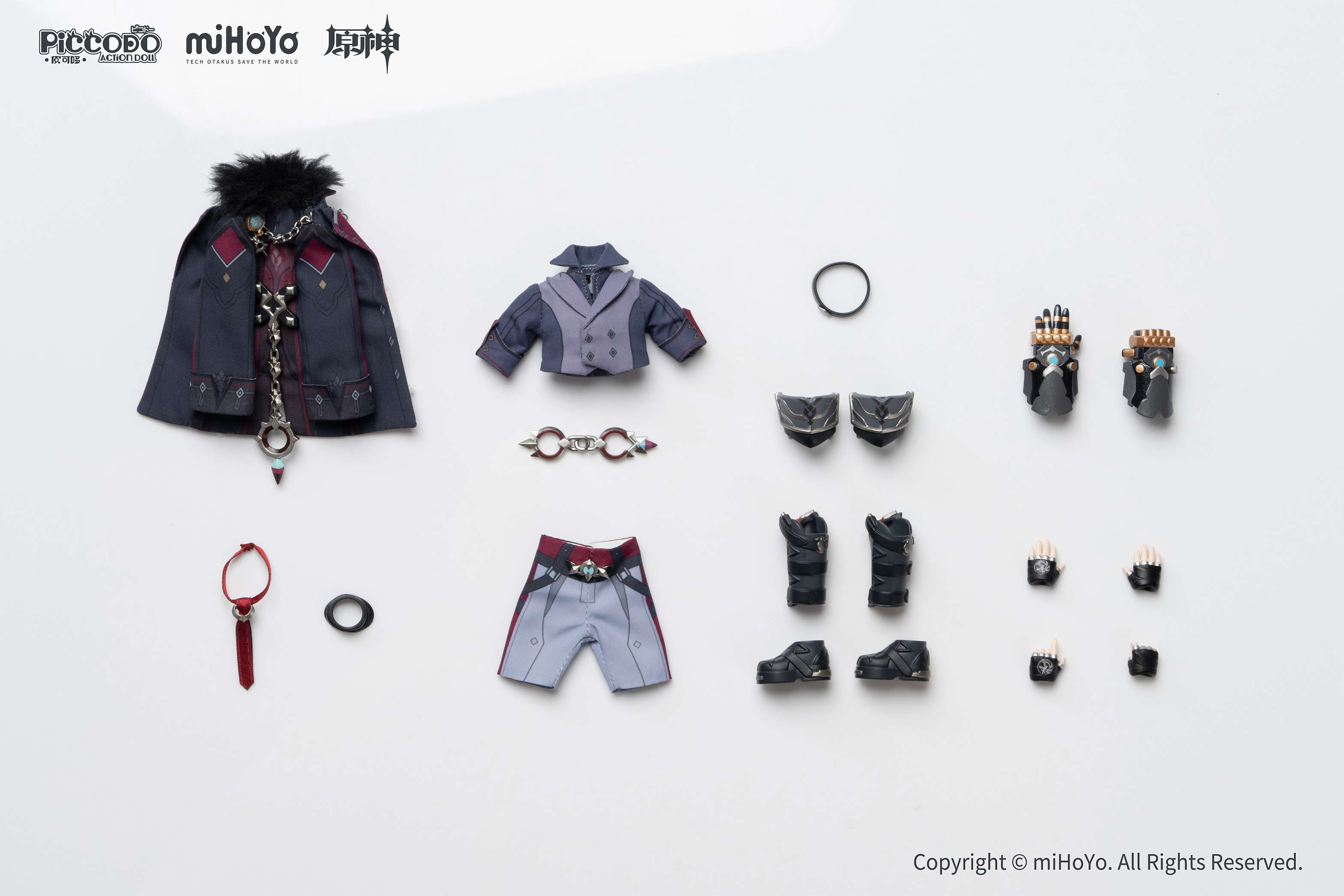 PICCODO ACTION DOLL X "GENSHIN IMPACT" WRIOTHESLEY DEFORMED DOLL