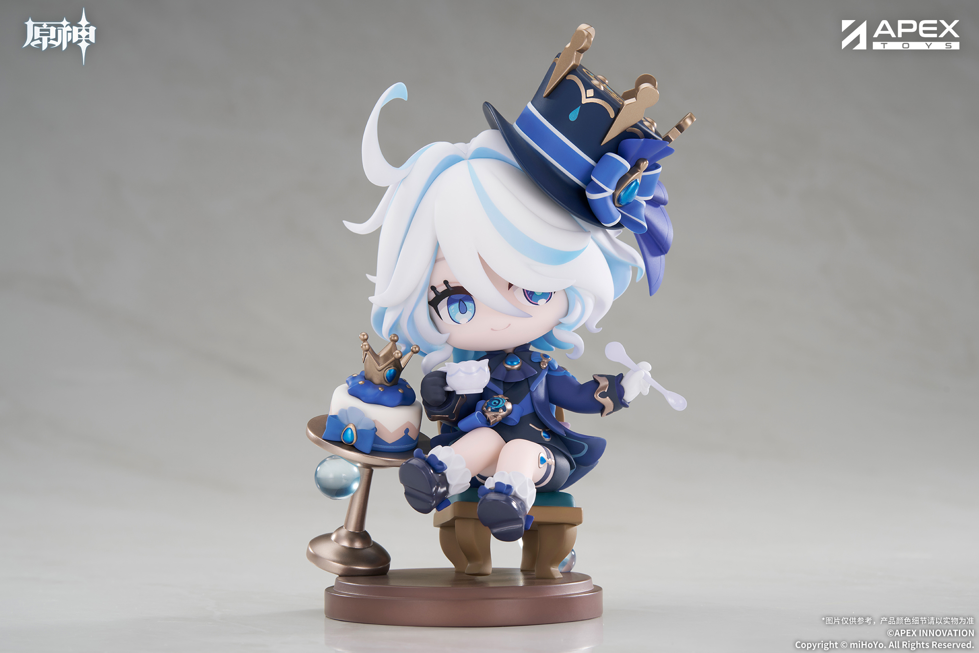 "Genshin Impact" Furina Sweet Afternoon Ode Chibi Chara Figure