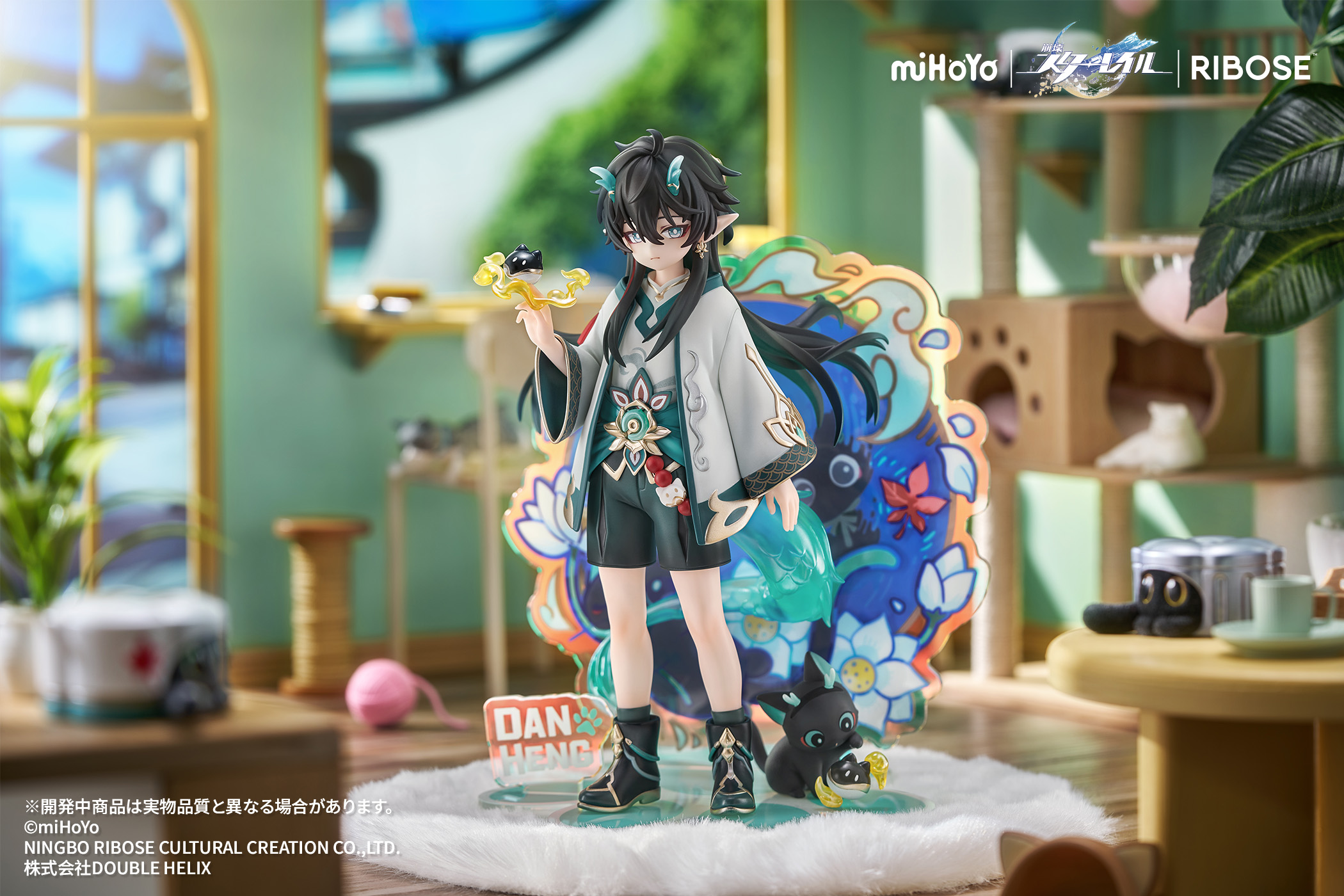 RIBOSE RISE UP+ "HONKAI: STAR RAIL" LITTLE CAT SERIES DAN HENG - IMBIBITOR LUNAE VER. NON SCALE FIGURE