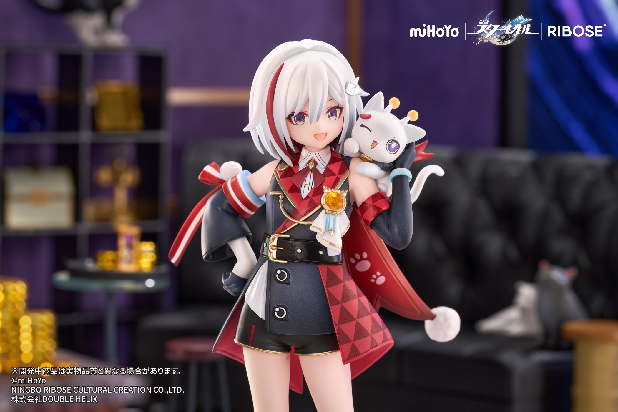 RIBOSE RISE UP+ "HONKAI: STAR RAIL" LITTLE CAT SERIES TOPAZ & NUMBY VER. NON SCALE FIGURE