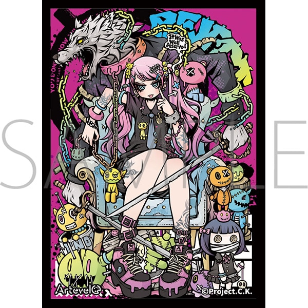 Artevelo Card Sleeve Project.C.K. stickout art-018