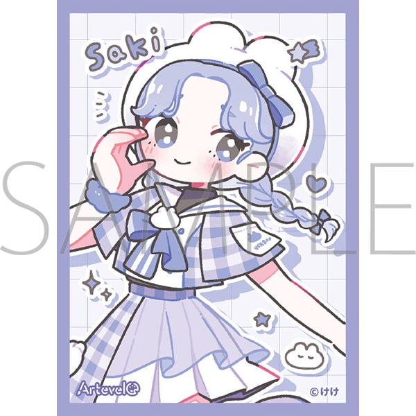 Artevelo Card Sleeve KEKE USAcoCHANS Saki art-029