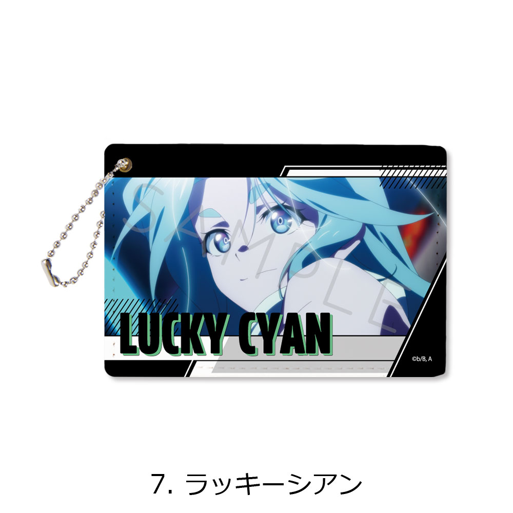 "To Be Hero X" Pass Case 7 Lucky Cyan