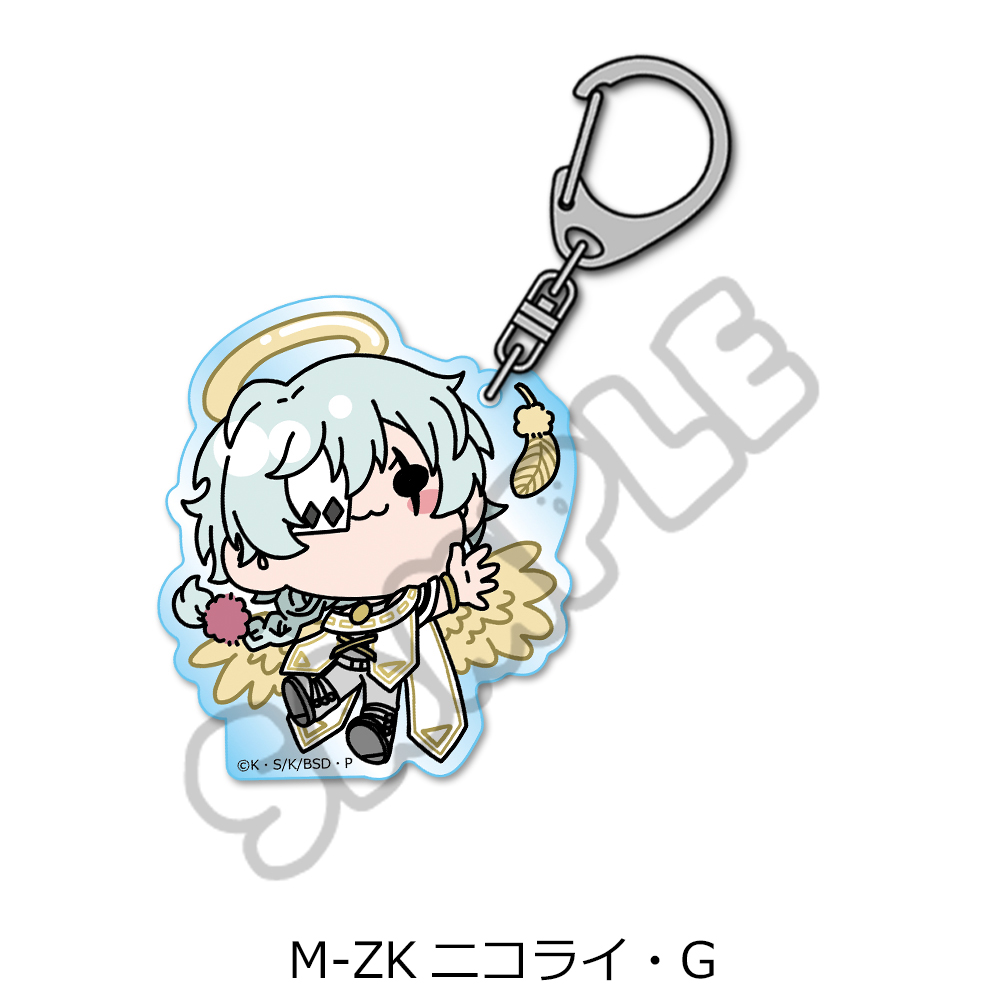 "Bungo Stray Dogs" Vol. 6 Acrylic Key Chain Mocho-ZK Nikolai G