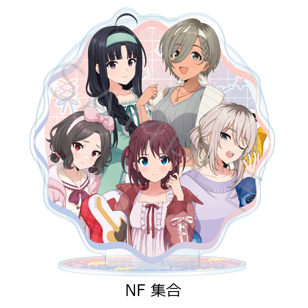 "Girls Band Cry" Vol. 4 Big Acrylic Stand NF Group