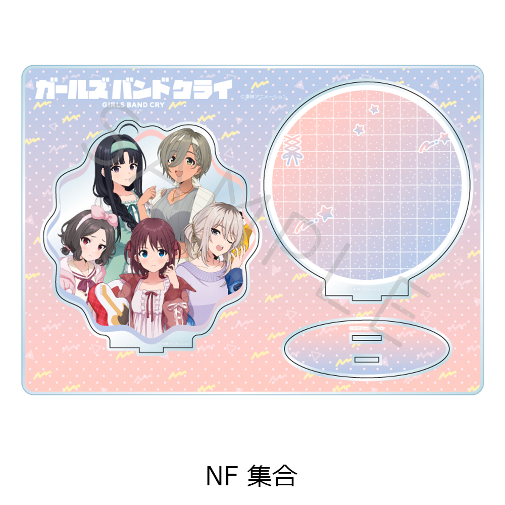 "Girls Band Cry" Vol. 4 Big Acrylic Stand NF Group