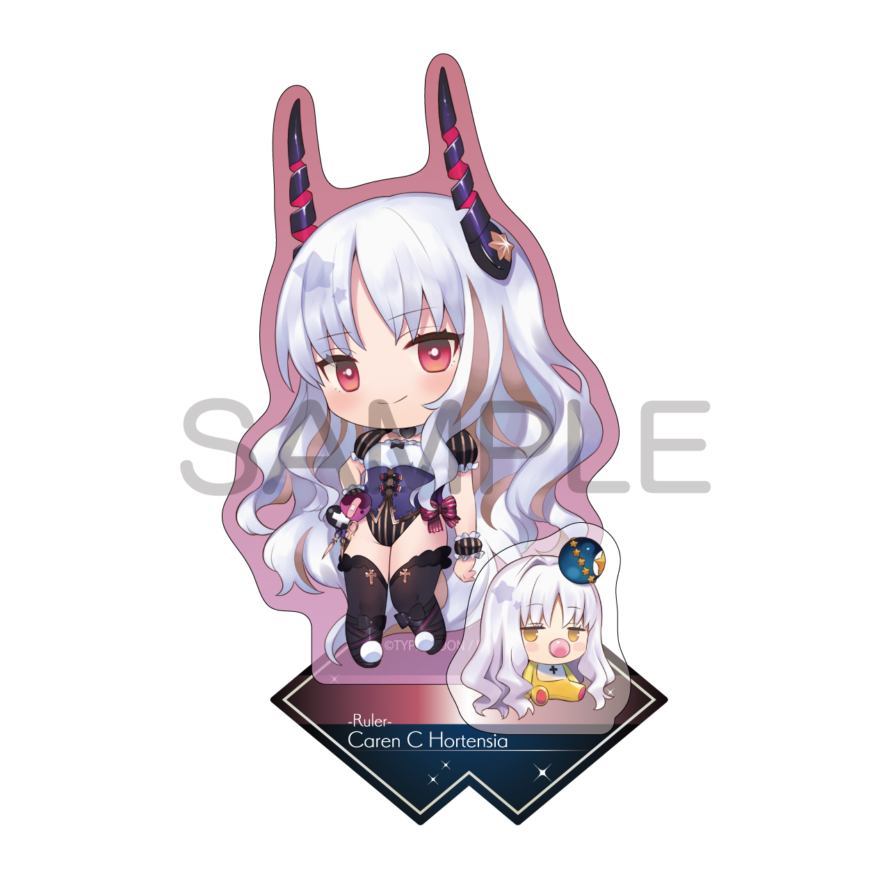 "Fate/Grand Order" CharaToria Acrylic Stand Ruler / Caren C. Hortensia