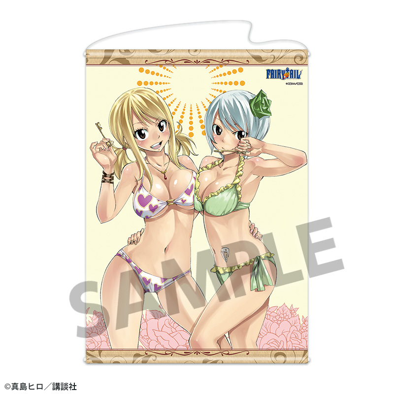 "Fairy Tail" B2 Tapestry Lucy & Yukino