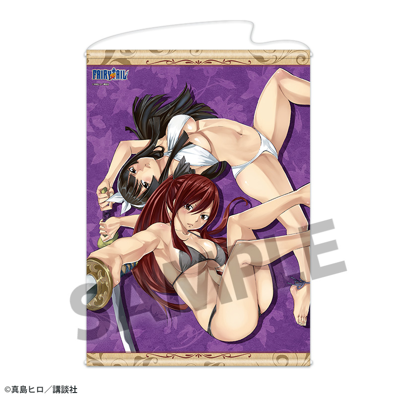 "Fairy Tail" B2 Tapestry Erza & Kagura