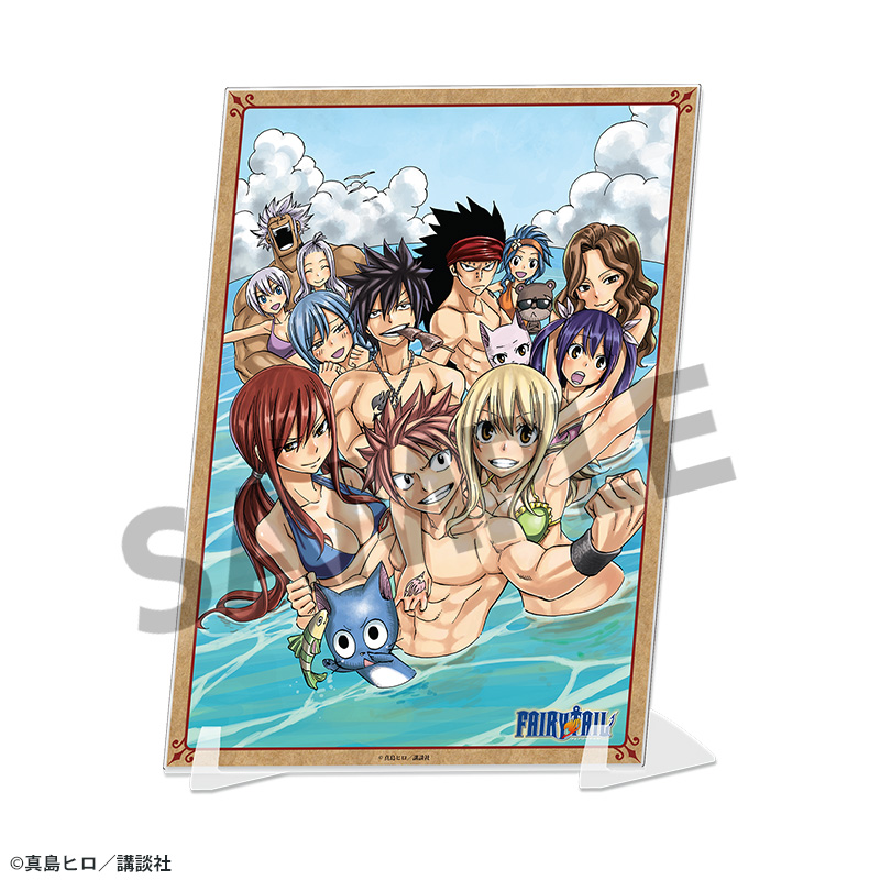 "Fairy Tail" Visual Acrylic Plate Fairy Tail