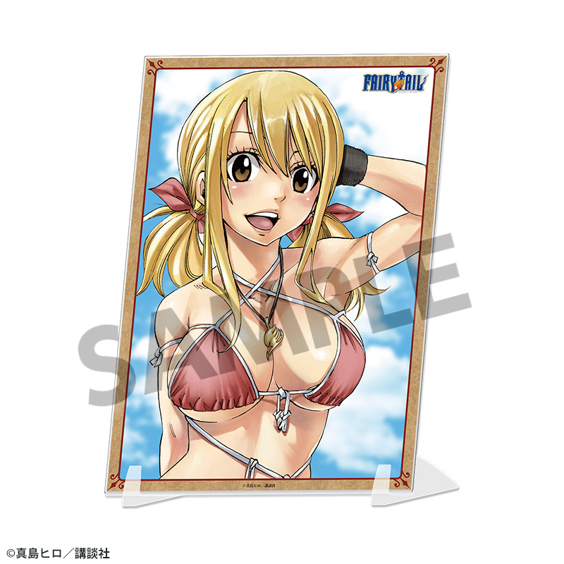 "Fairy Tail" Visual Acrylic Plate Lucy Heartfilia