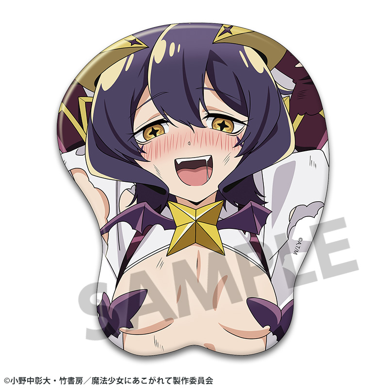 "Gushing Over Magical Girls" Original Illustration 3D Mouse Pad Magia Baiser