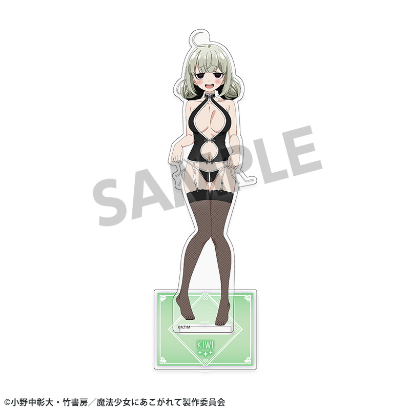 "Gushing Over Magical Girls" Original Illustration Big Acrylic Stand Araga Kiwi