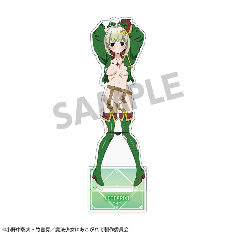 "Gushing Over Magical Girls" Original Illustration Big Acrylic Stand Leoparde