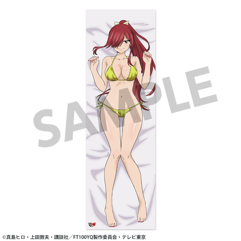 "Fairy Tail 100 Years Quest" Original Illustration Dakimakura Cover Erza Scarlet