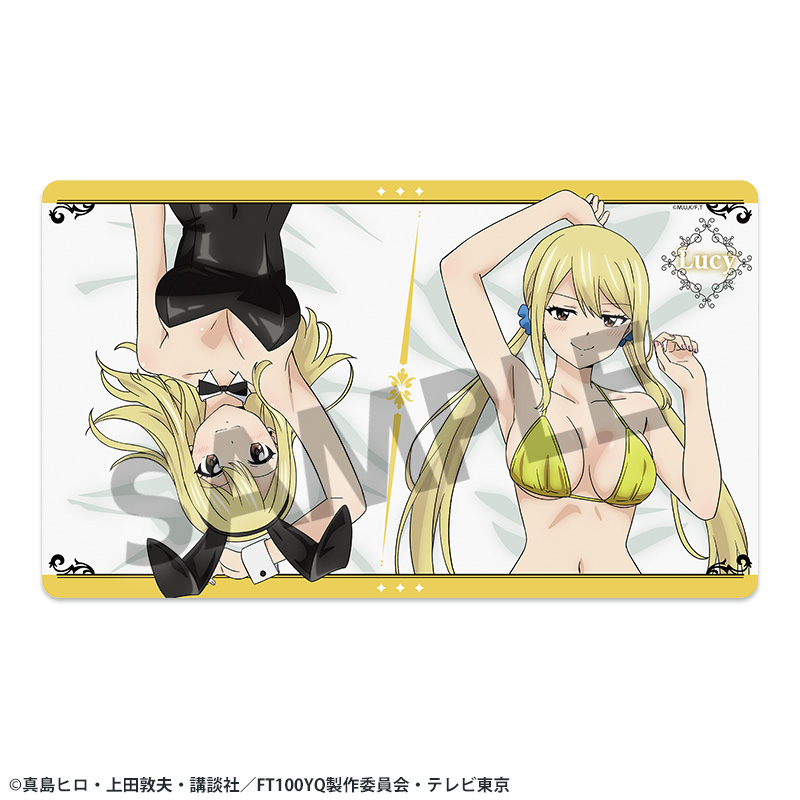 "Fairy Tail 100 Years Quest" Original Illustration Rubber Mat Lucy Heartfilia