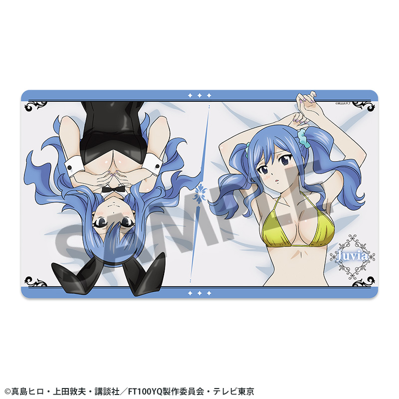 "Fairy Tail 100 Years Quest" Original Illustration Rubber Mat Juvia Lockser