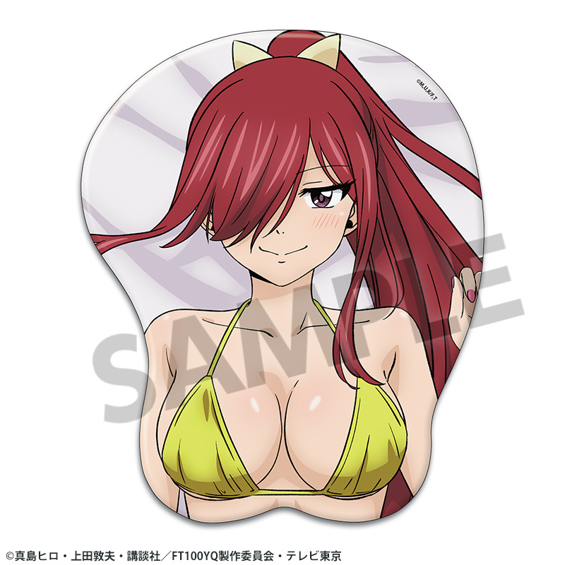 "Fairy Tail 100 Years Quest" Original Illustration 3D Mouse Pad Erza Scarlet