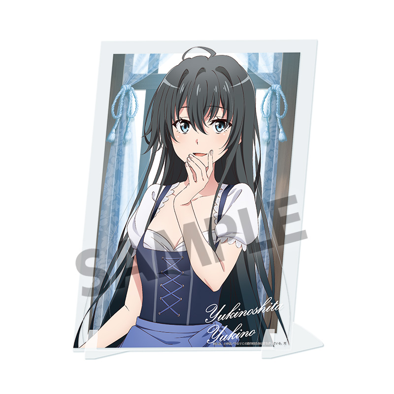 "Yahari Ore no Seishun Love-come wa Machigatteiru. Kan" Visual Acrylic Plate Yukinoshita Yukino Dirndl Ver.