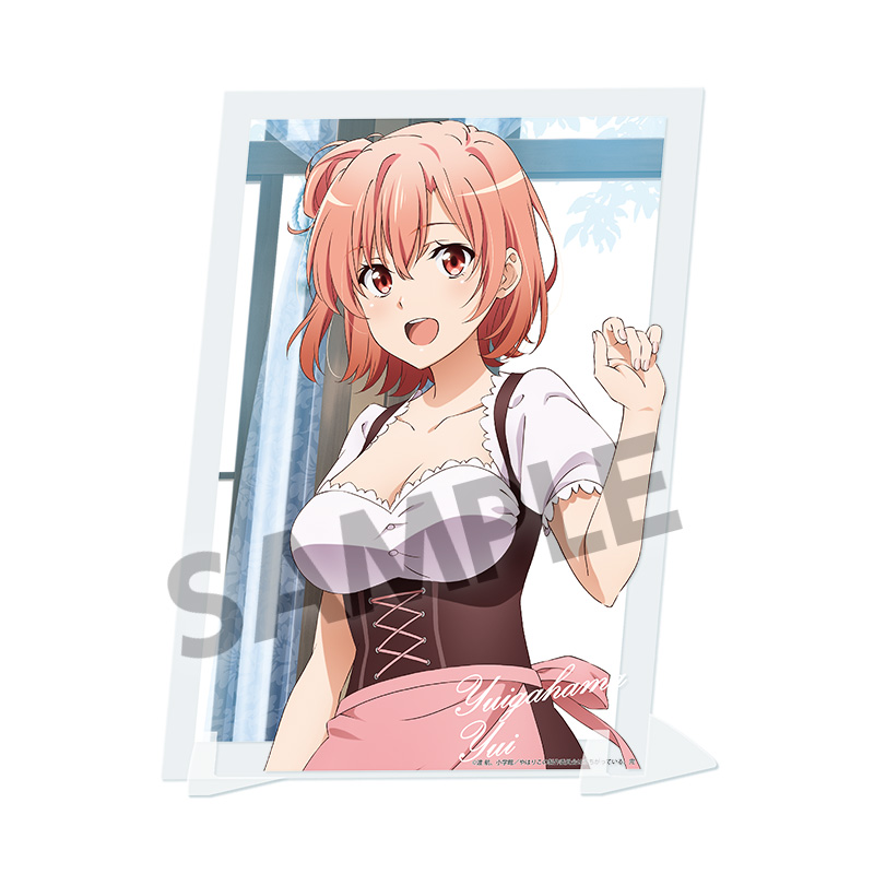 "Yahari Ore no Seishun Love-come wa Machigatteiru. Kan" Visual Acrylic Plate Yuigahama Yui Dirndl Ver.