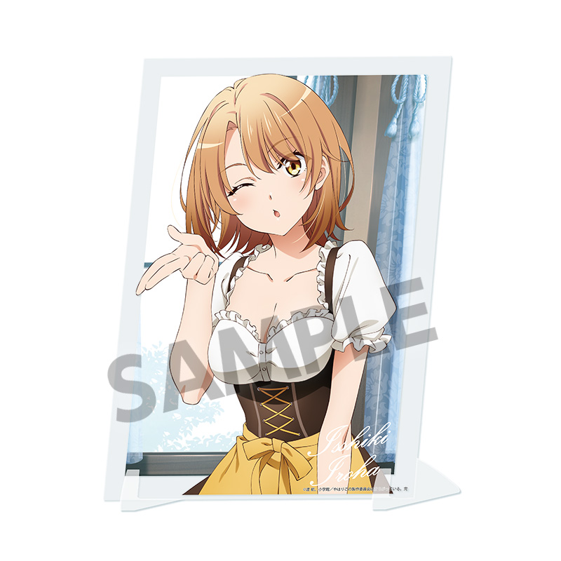 "Yahari Ore no Seishun Love-come wa Machigatteiru. Kan" Visual Acrylic Plate Isshiki Iroha Dirndl Ver.
