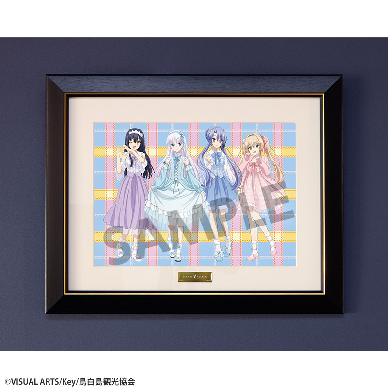 "Summer Pockets" Original Illustration Chara Fine Graph Yumekawa Ver.