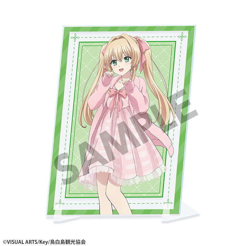 "Summer Pockets" Original Illustration Visual Acrylic Plate Tsumugi Wenders Yumekawa Ver.