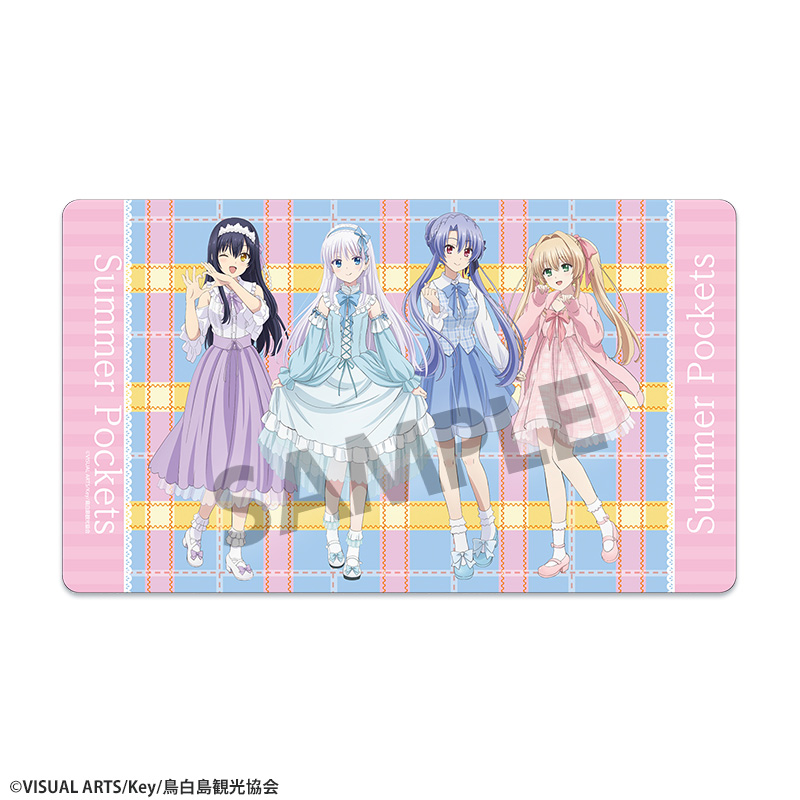 "Summer Pockets" Original Illustration Rubber Mat Yumekawa Ver.