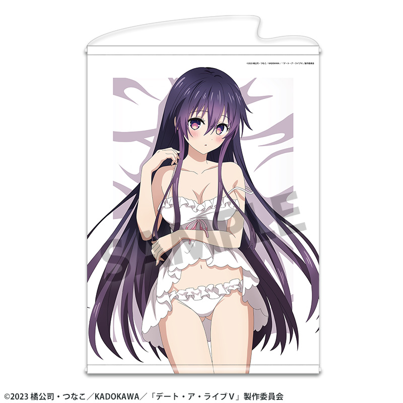 "Date A Live V" Original Illustration B2 Tapestry Yatogami Tohka B