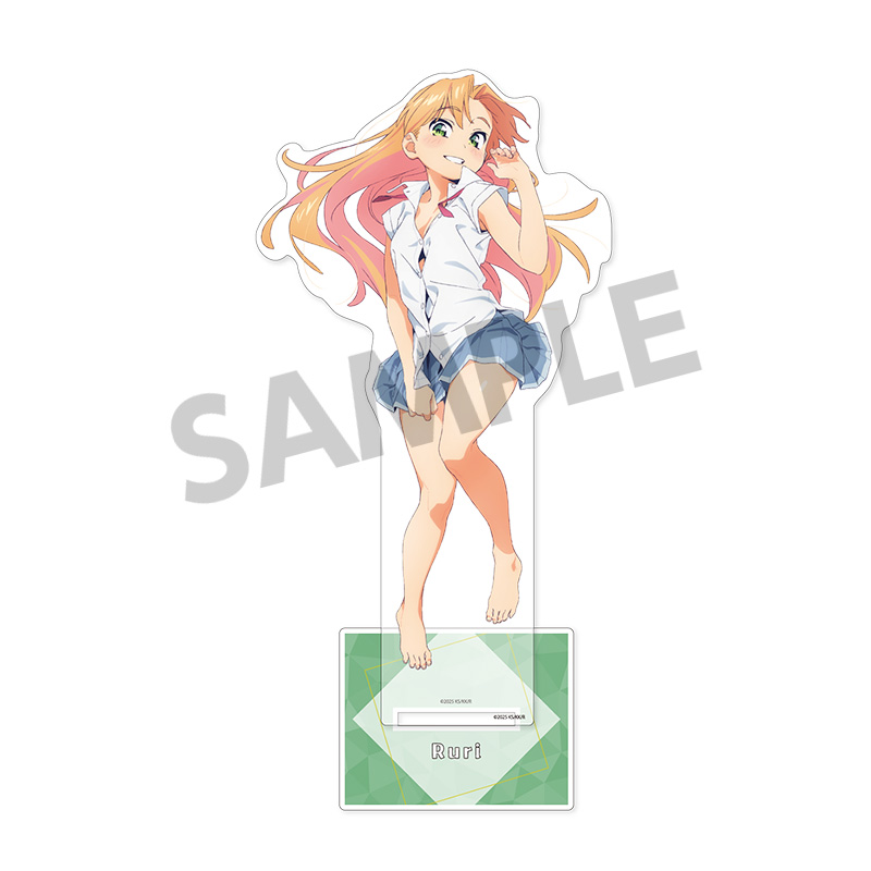 "Ruri Rocks" Original Illustration Big Acrylic Stand Tanigawa Ruri A