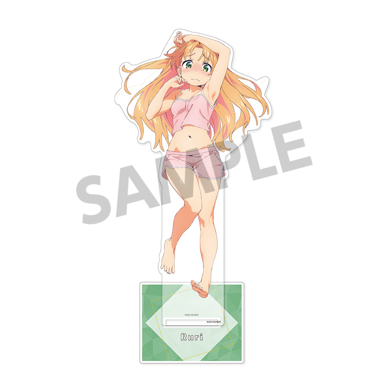"Ruri Rocks" Original Illustration Big Acrylic Stand Tanigawa Ruri B