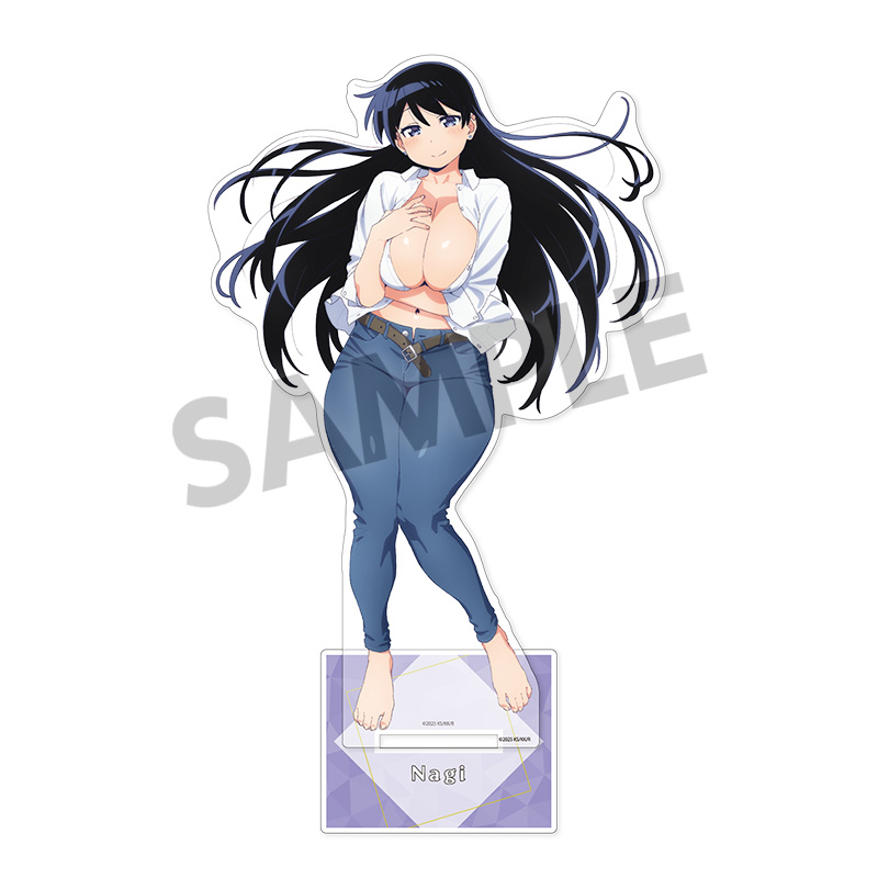 "Ruri Rocks" Original Illustration Big Acrylic Stand Arato Nagi A