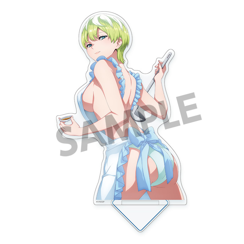 "Chained Soldier Season 2" Big Acrylic Stand Izumo Tenka Apron Ver.
