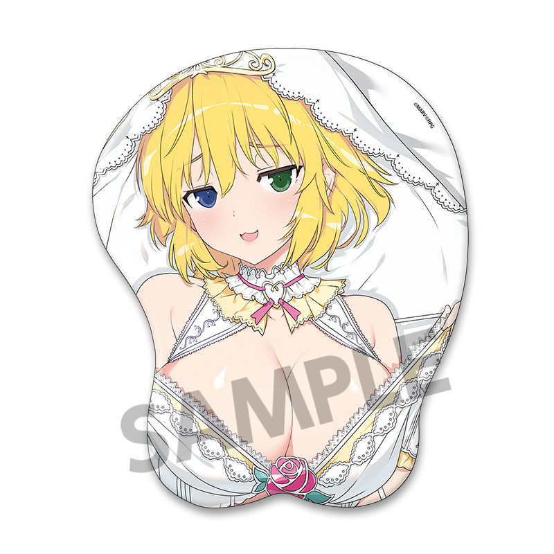 "Senran Kagura" Original Illustration Oppai Mouse Pad Ryona Wedding Ver.